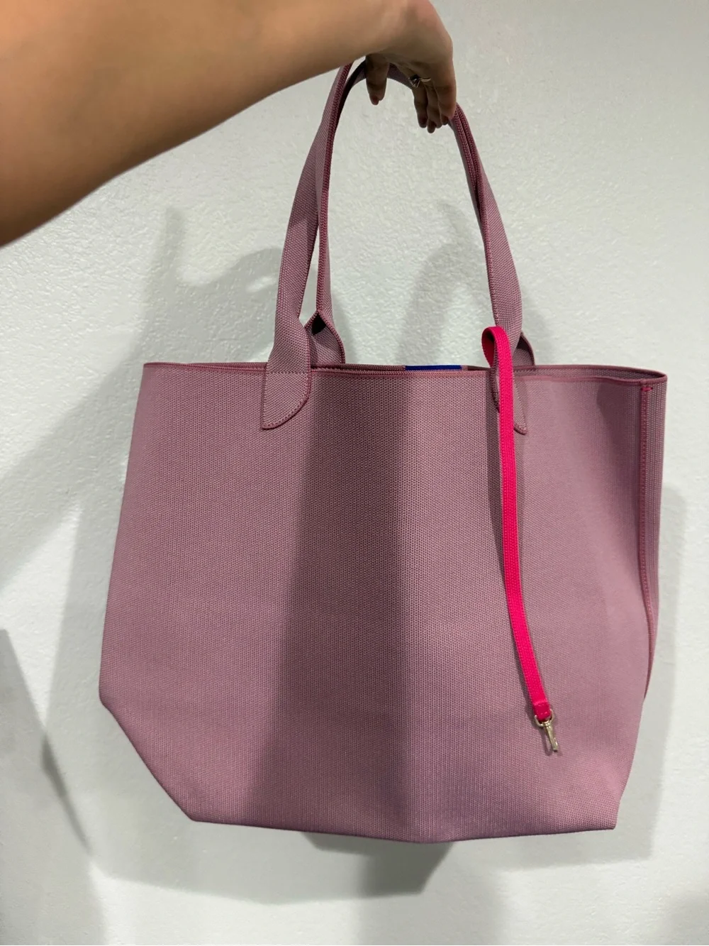 Rothy’s The Lightweight Tote Bag Light Petal Pink NWT